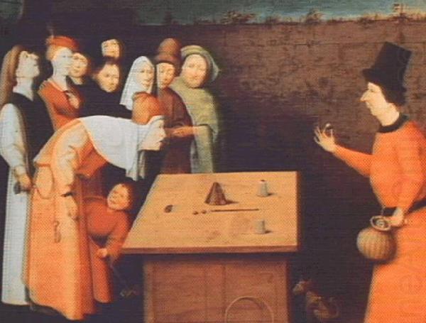 BOSCH, Hieronymus The Magician gfh china oil painting image